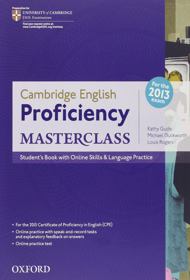 Ссылка на учебник "Cambridge English Proficiency Masterclass"